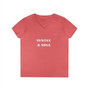 V-Neck T-Shirt - SYNTAX AND SOUL Design